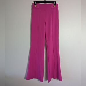 M Forever 21 Hot Pink Wide Leg Zip Back Dress Pants